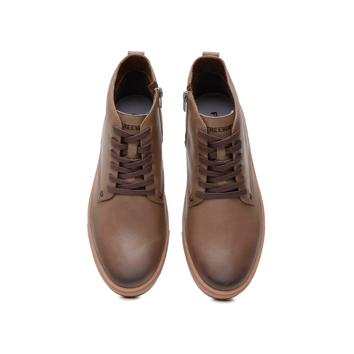 Bota Urbano Masculino Freeway - Cuero Genuino Calzado Resistente