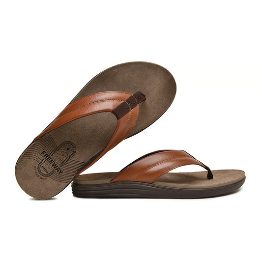 Zapatilla Urbano Masculino Freeway Castaño