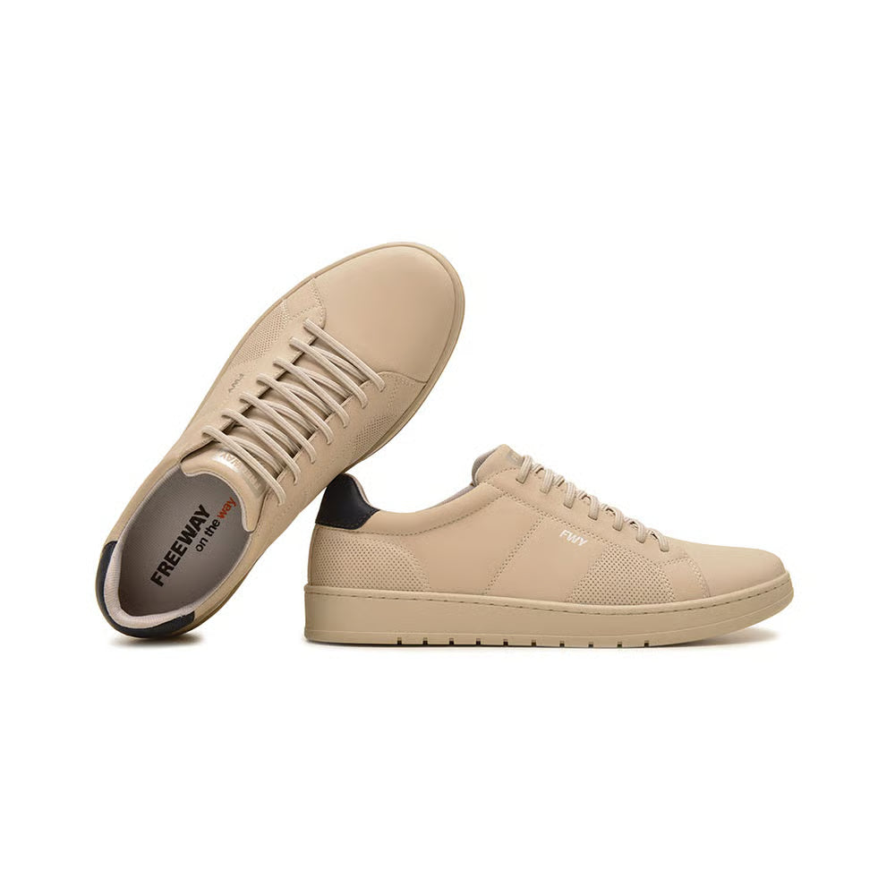 Zapatenis Urbano Masculino Freeway - Cuero Premium