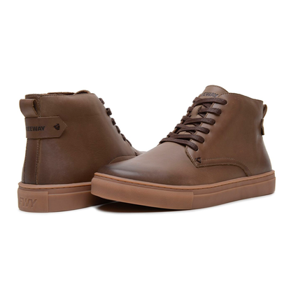 Bota Urbano Masculino Freeway - Cuero Genuino Calzado Resistente