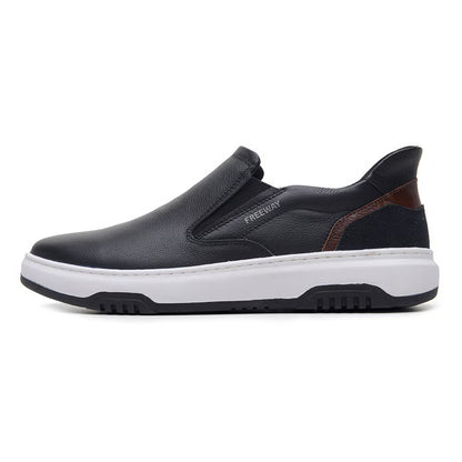 Zapatenis Urbano Masculino Freeway - 100% Cuero Legítimo