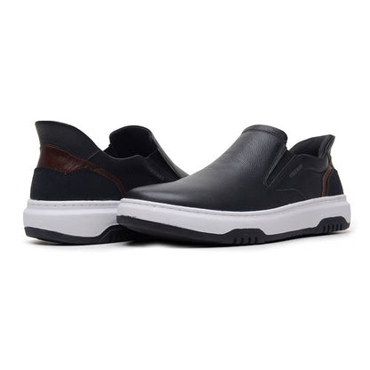 Zapatenis Urbano Masculino Freeway - 100% Cuero Legítimo