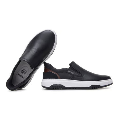 Zapatenis Urbano Masculino Freeway - 100% Cuero Legítimo