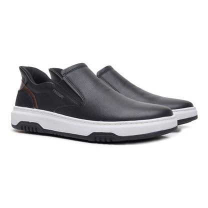 Zapatenis Urbano Masculino Freeway - 100% Cuero Legítimo