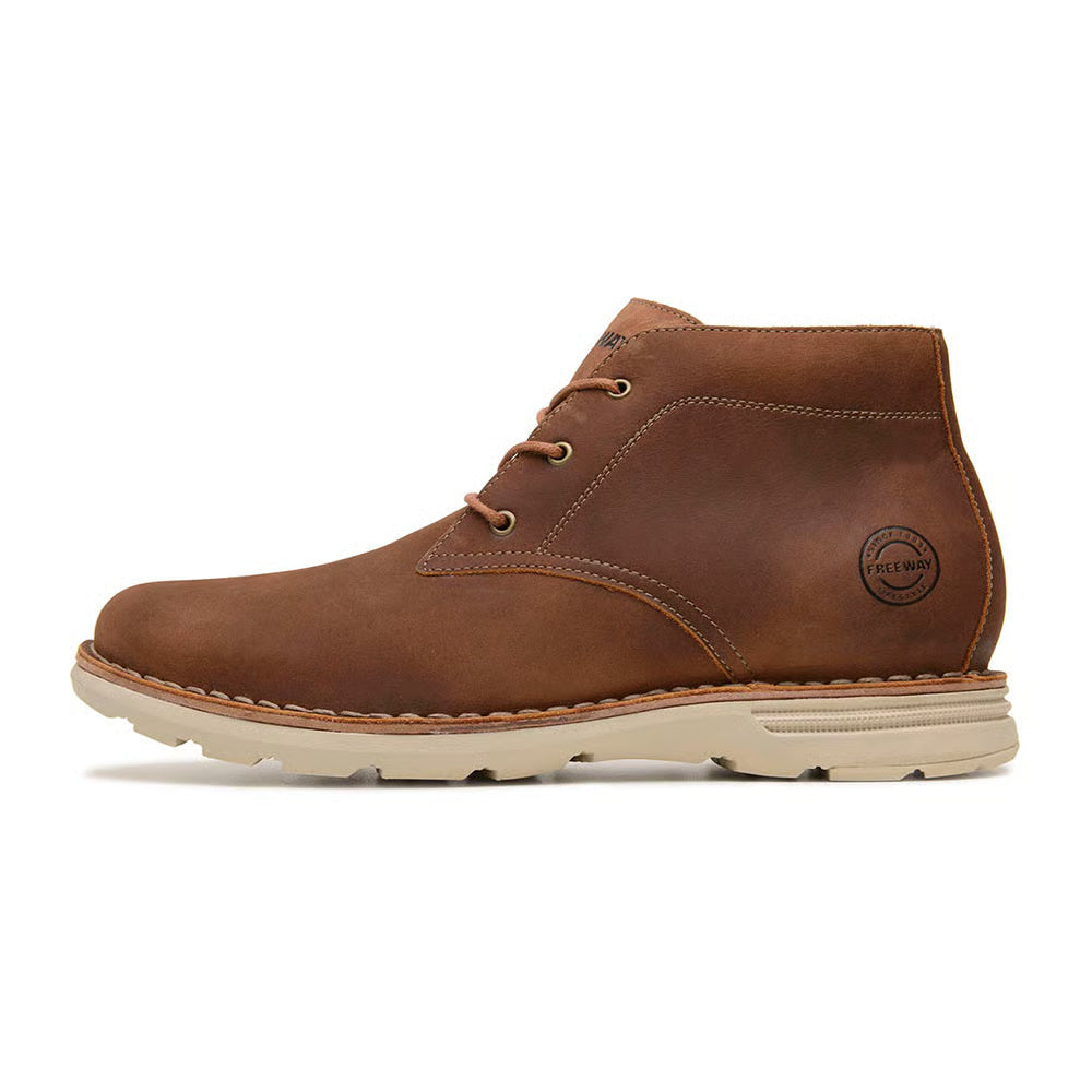 Bota Urbano Masculino Freeway Cuero Castor