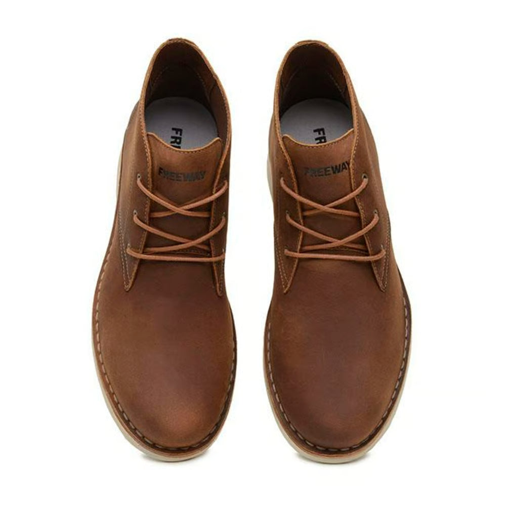 Bota Urbano Masculino Freeway Cuero Castor