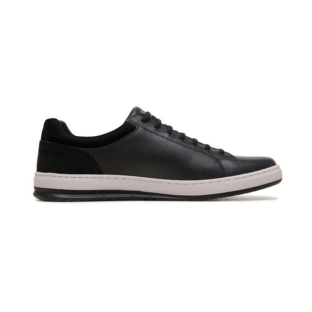 Zapatenis Urbano Masculino Freeway - Cuero Negro - 100% Premium