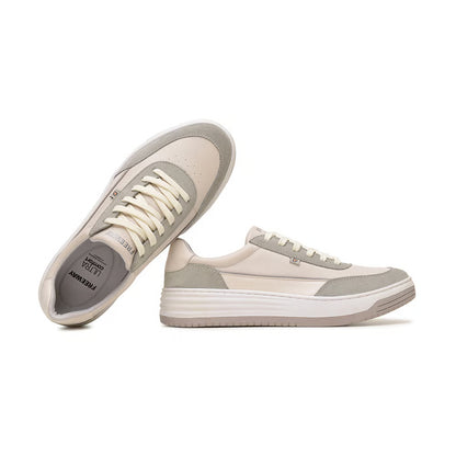 Zapatenis Urbano Masculino Freeway Cuero Blanco
