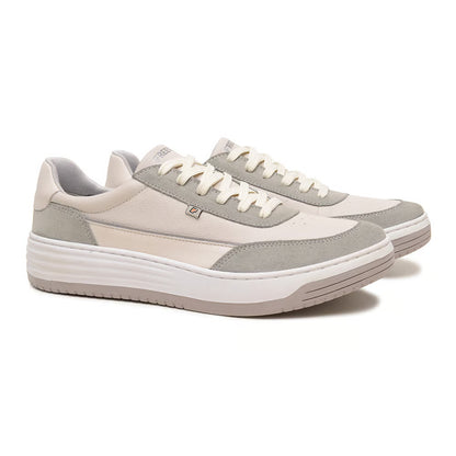 Zapatenis Urbano Masculino Freeway Cuero Blanco