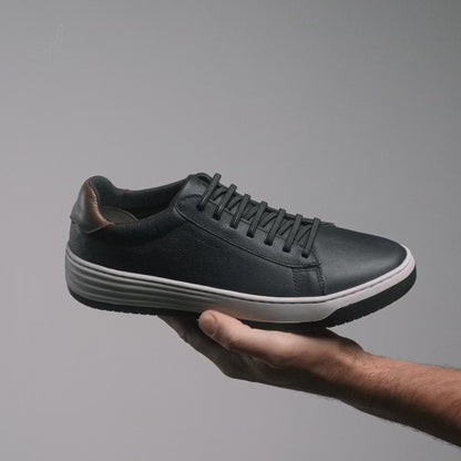 Zapatenis Urbano Masculino Freeway - 100% Cuero Premium
