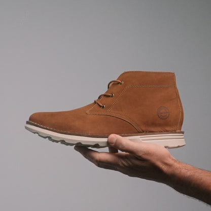 Bota Urbano Masculino Freeway Cuero Castor